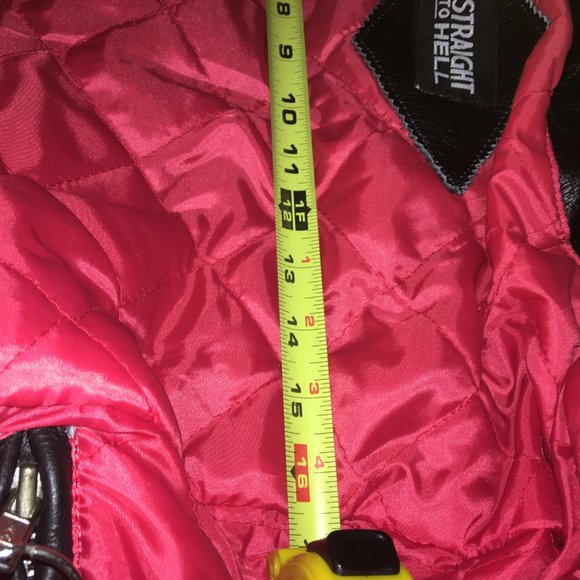 Straight To Hell Belmont Men’s Leather Jacket 34 - Picture 11 of 11